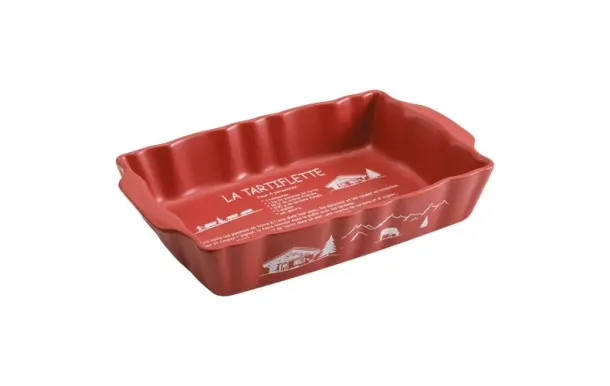 TABLE ET COOK PLAT T 1908148 RED
